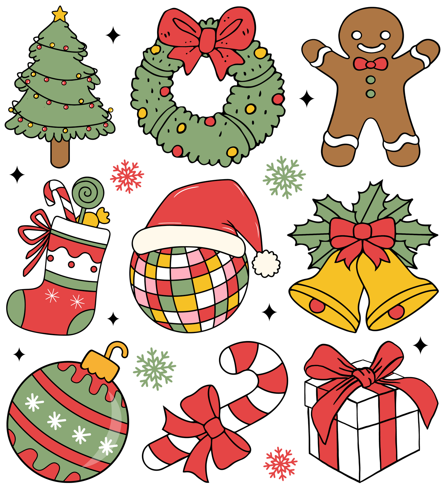 Christmas DTF Designs