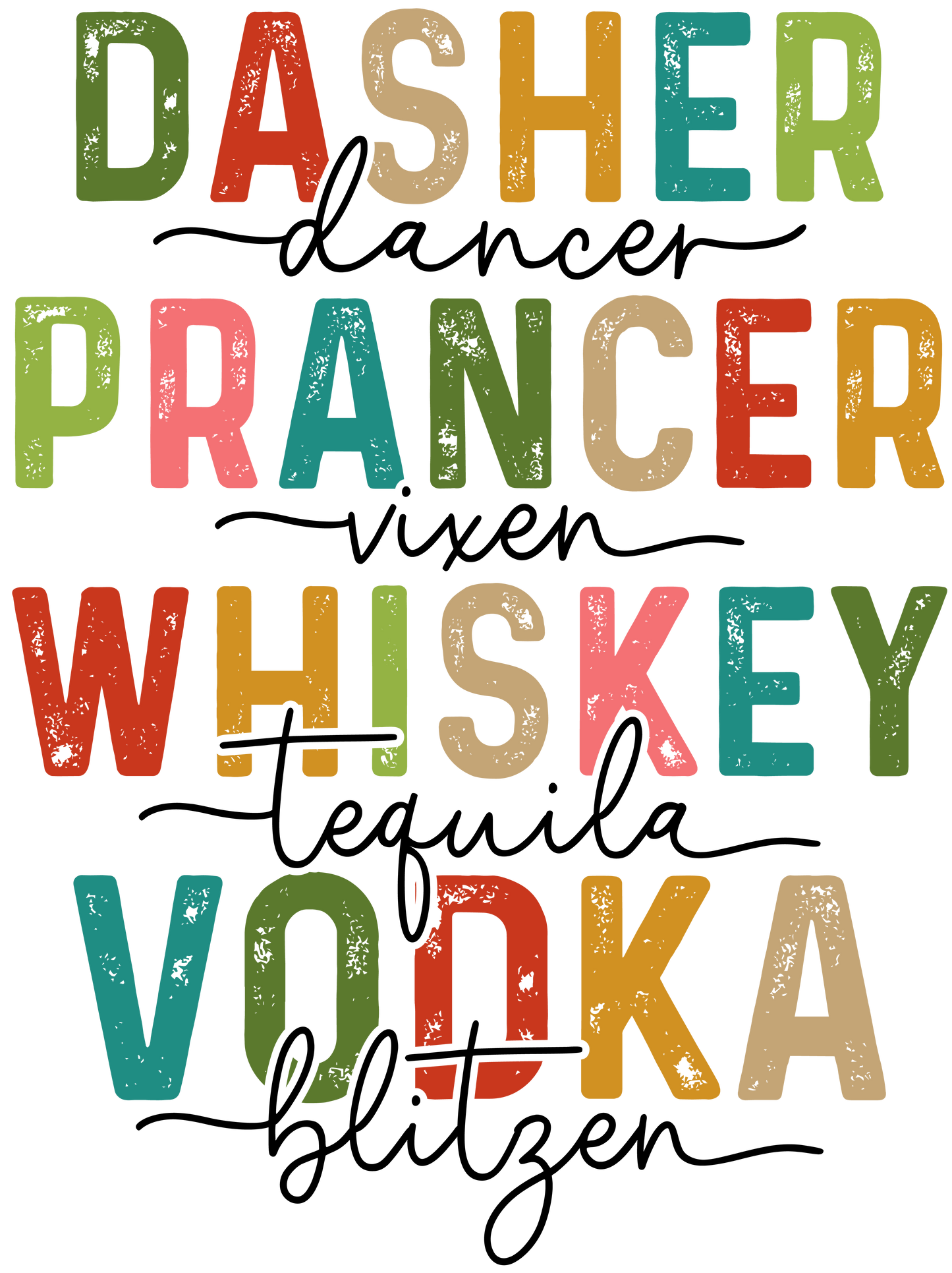 Christmas DTF Designs