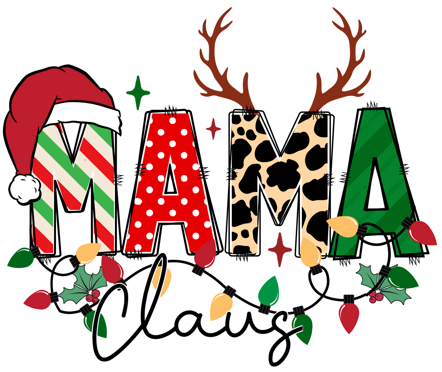 Christmas DTF Designs